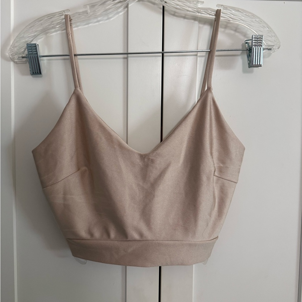 Champagne crop top